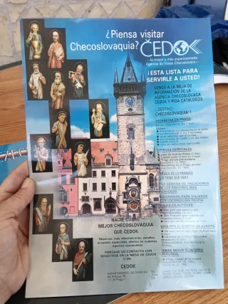 Folleto y Revista Checoslovaquia Expo 92