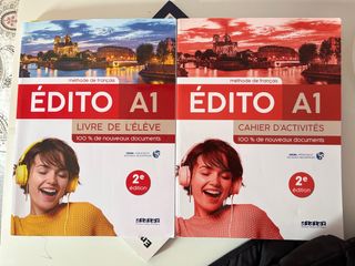 Libro y cuaderno ÉDITO A1 Francés