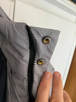 Plumífero gris XXXL a estrenar