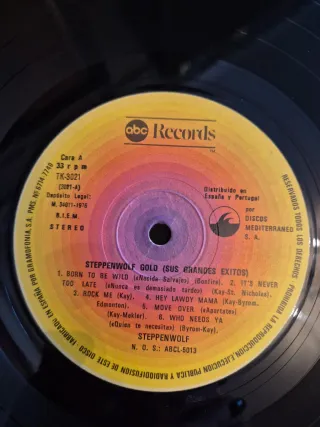 Vinilo Steppenwolf Gold - Their Great Hits