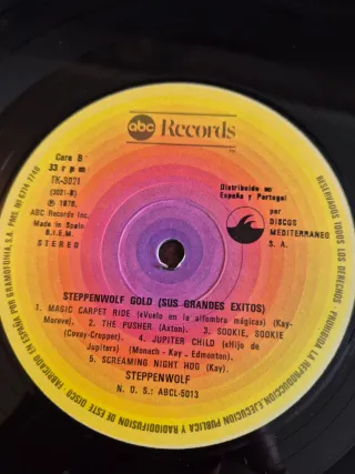 Vinilo Steppenwolf Gold - Their Great Hits