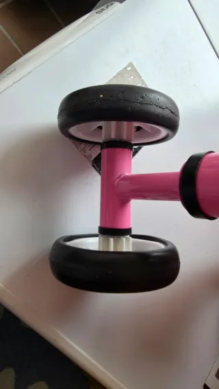 Bici de aprendizaje ALMAR Baby rosa