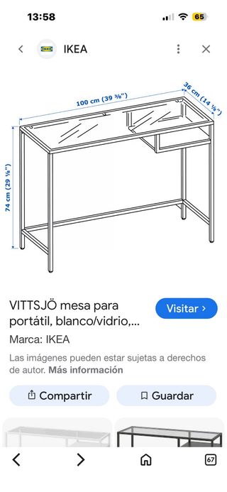 Mesa manicura