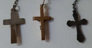 Lote 3 rosarios antiguos