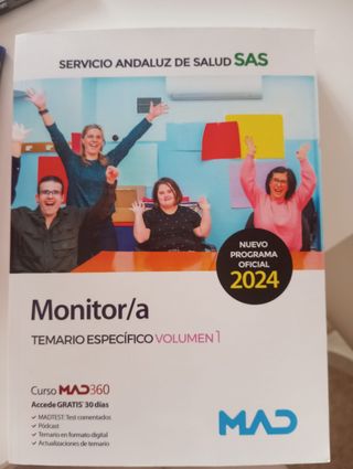 Libros oposiciones Monitor SAS