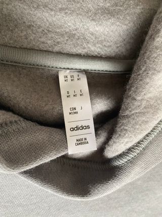 Sudadera Adidas Gris Talla M