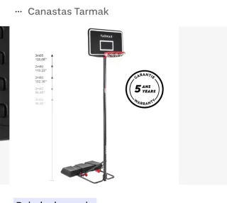 Canasta Baloncesto Tarmak