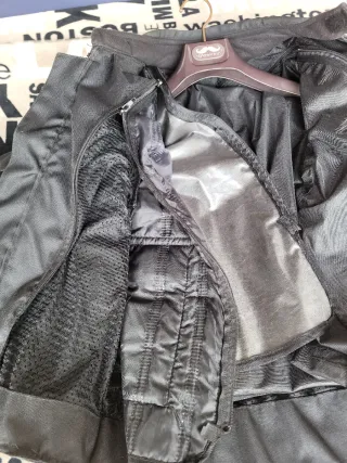 Chaqueta de moto Sheal Negra M