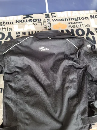 Chaqueta de moto Sheal Negra M