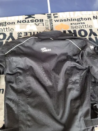 Chaqueta de moto Sheal Negra M