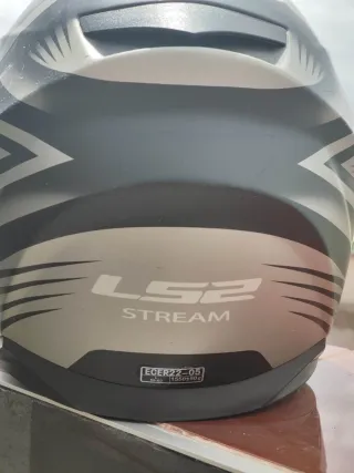 Casco de moto integral con visera l52