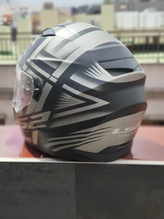 Casco de moto integral con visera l52