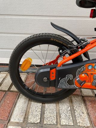 Bicicleta infantil 16 Btwin naranja