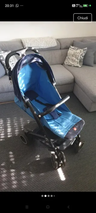 Passeggino pieghevole GB