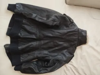 Chaqueta cuero vintage mujer Talla M