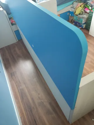 Cama nido con cajones y cama supletoria