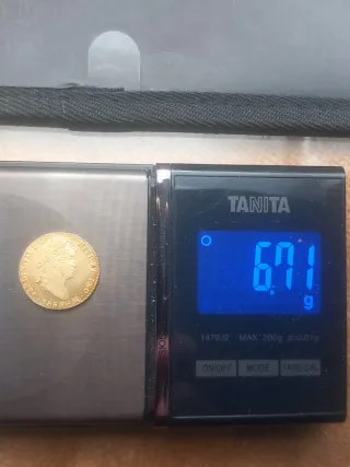 Moneda de Oro 1833