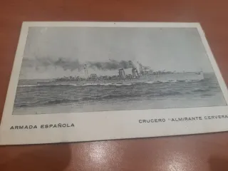 Postales antiguas de la Armada Española