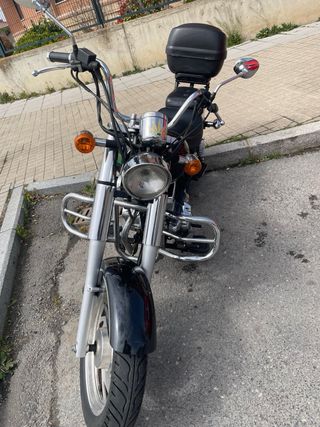 Moto Lamberti 125cc Cruiser Negra