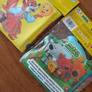 Libros para bebes en ruso_Kolobok y Mishki