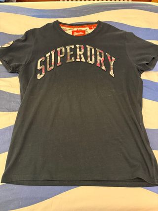 Camiseta Superdry Negra Talla XL