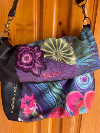 Bolso Desigual Multicolor Grande