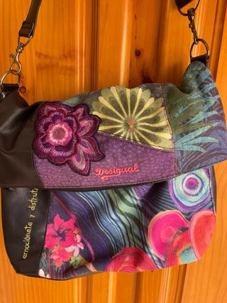 Bolso Desigual Multicolor Grande