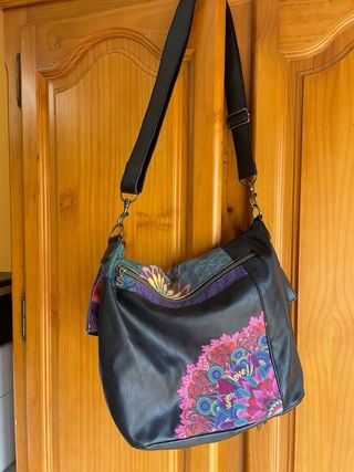 Bolso Desigual Multicolor Grande