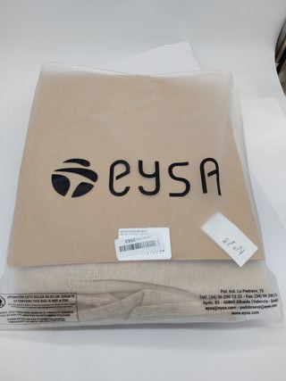 Fodera per divano EYSA Genna con nastri antimacchia 3 posti Colore Beige