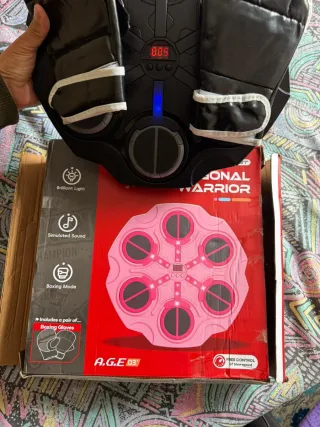 Máquina de boxeo hexagonal