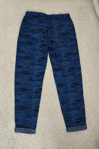 Pantalón camuflaje azul