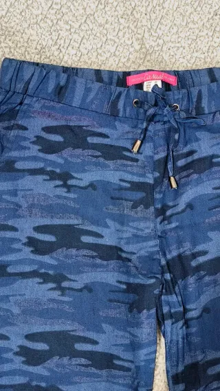 Pantalón camuflaje azul