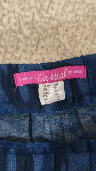 Pantalón camuflaje azul