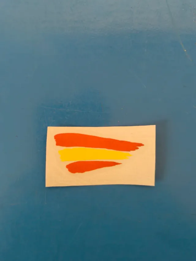 Bandera en Vinilo Adhesivo de Corte