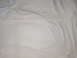 Funda Nórdica y Sábanas Plateadas y Blancas 55€