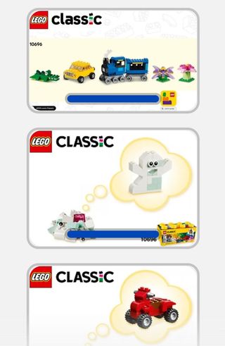 Lego Classic 10696 Figure Varie Treno Animali
