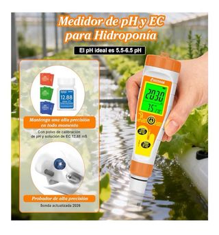 Medidor Digital UIUZMR pH/Sal/TDS/EC/Temp