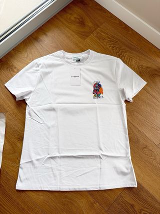 Camiseta Casablanca Blanca Estampada