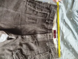 Pantalón Zara Hombre T 32 Marrón