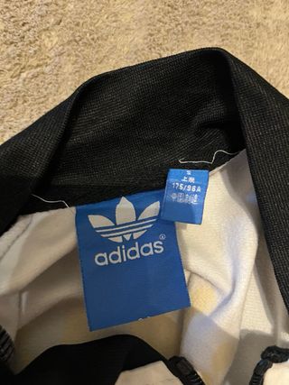 Chaqueta Adidas Blanca y Negra
