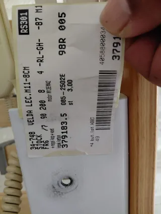 Cama articulada eléctrica Velda M11-80M/RS301