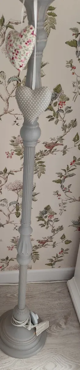 Lámpara Maison du Monde Tela Madera Gris