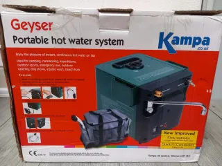 Calentador Agua Portátil Kampa Geyser
