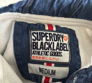 Sudadera Superdry Blacklabel Talla M