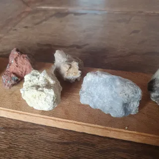 Lotto minerali da collezione