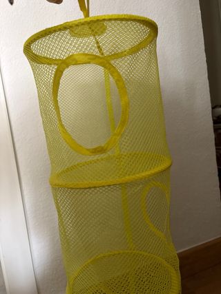 Organizador Colgante Malla IKEA FÅNGST Rojo