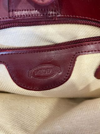 Borsa Tod's in pelle rossa