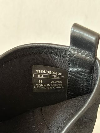 Botines negros piel Massimo Dutti