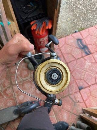 Conjunto 5 carretes pesca cada carrete tieneprecio