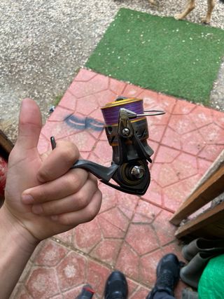 Conjunto 5 carretes pesca cada carrete tieneprecio